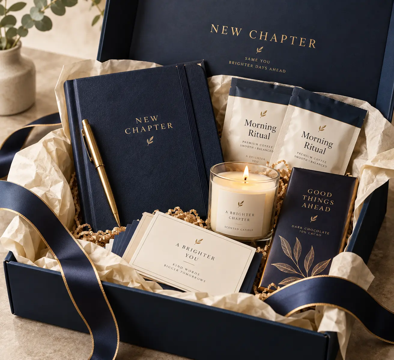 New Chapter gift box concept