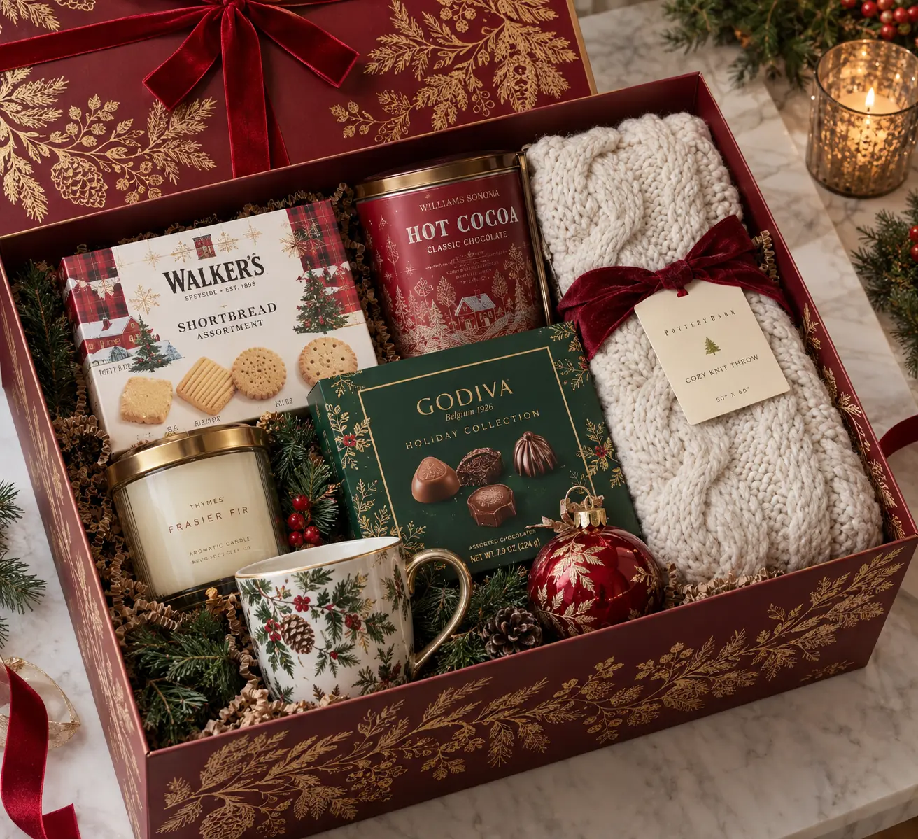 Christmas Hearth gift box concept