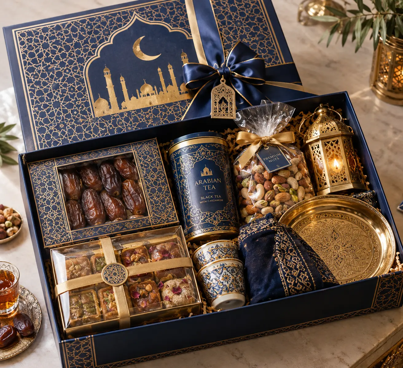 Ramadan Nights gift box concept