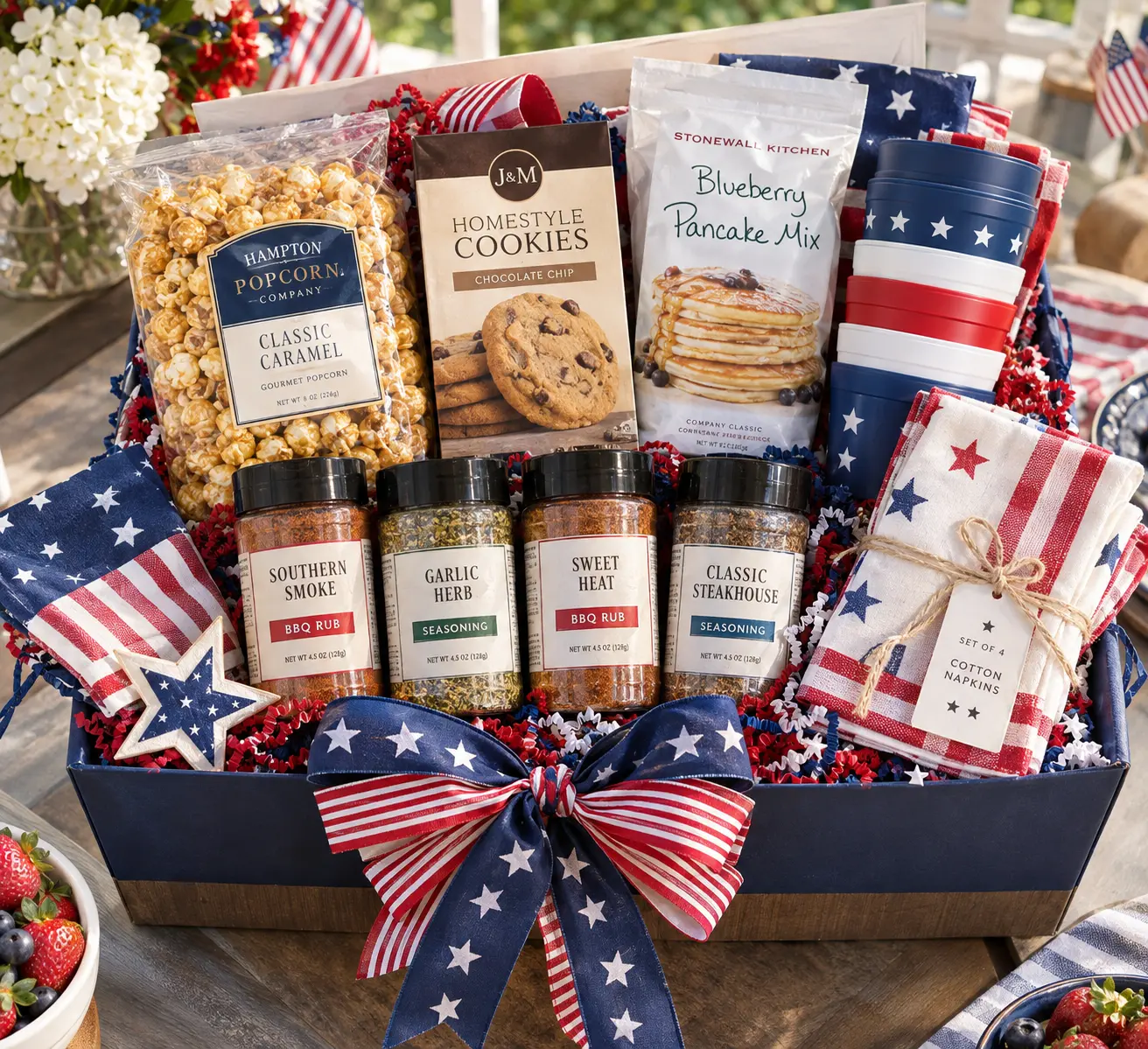 Stars & Stripes gift box concept