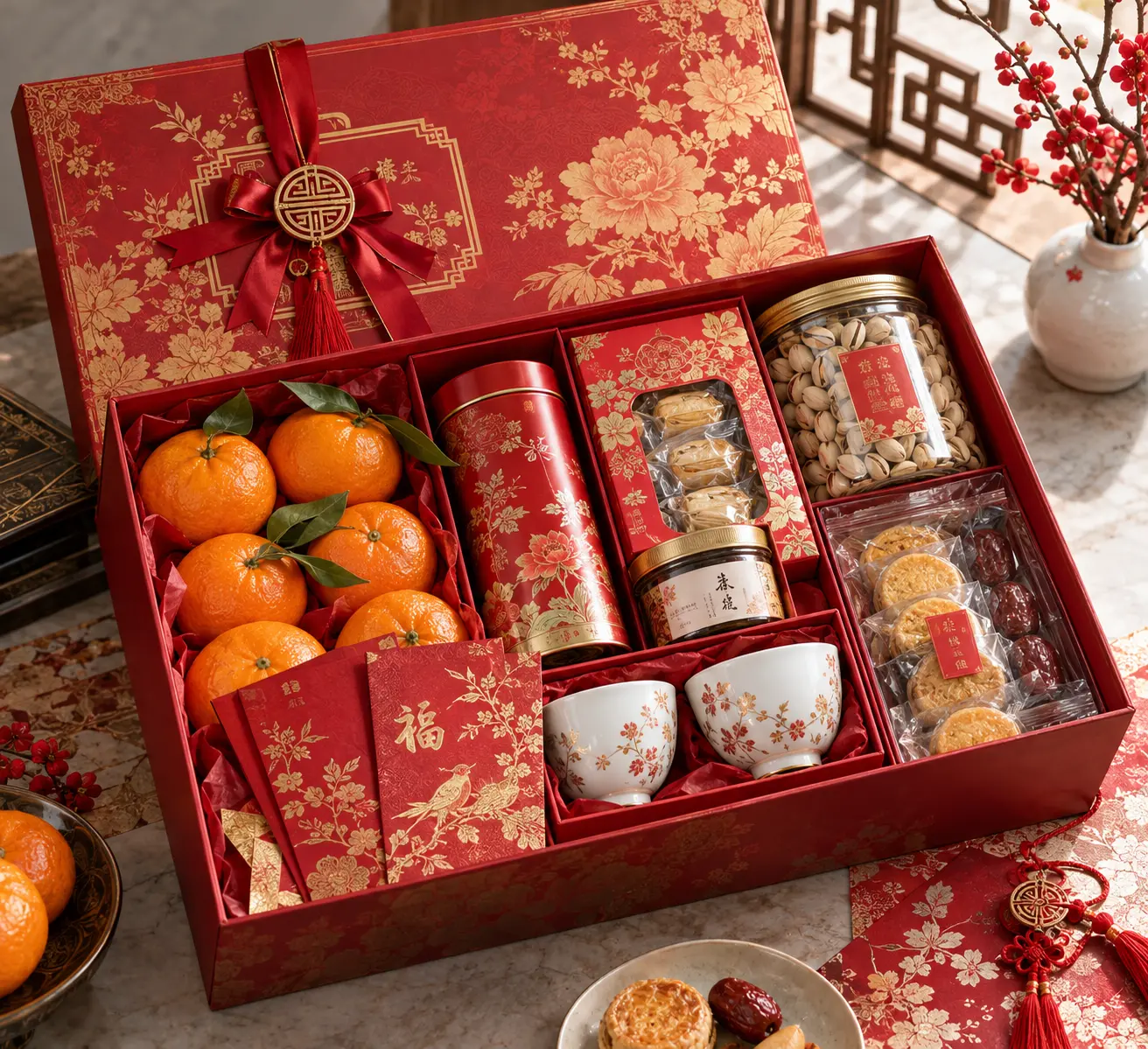 Lunar New Year gift box concept