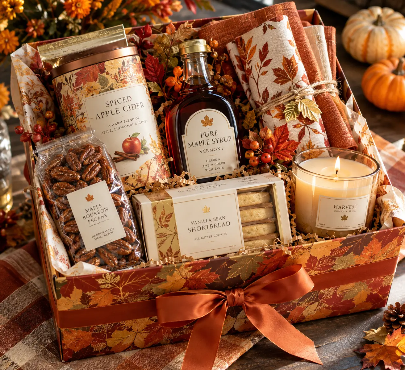 Autumn Harvest gift box concept
