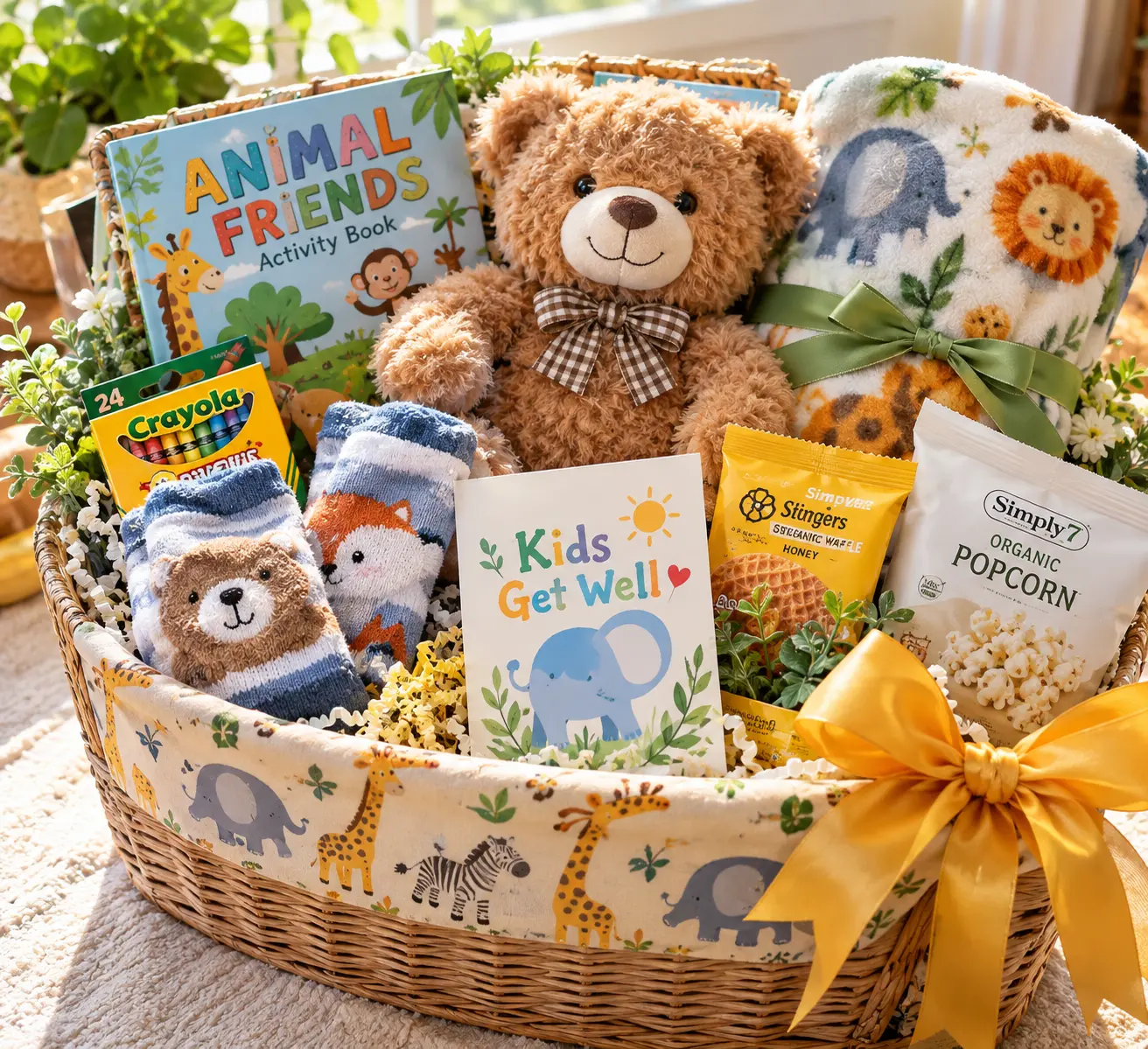 Kids Get Well gift box concept