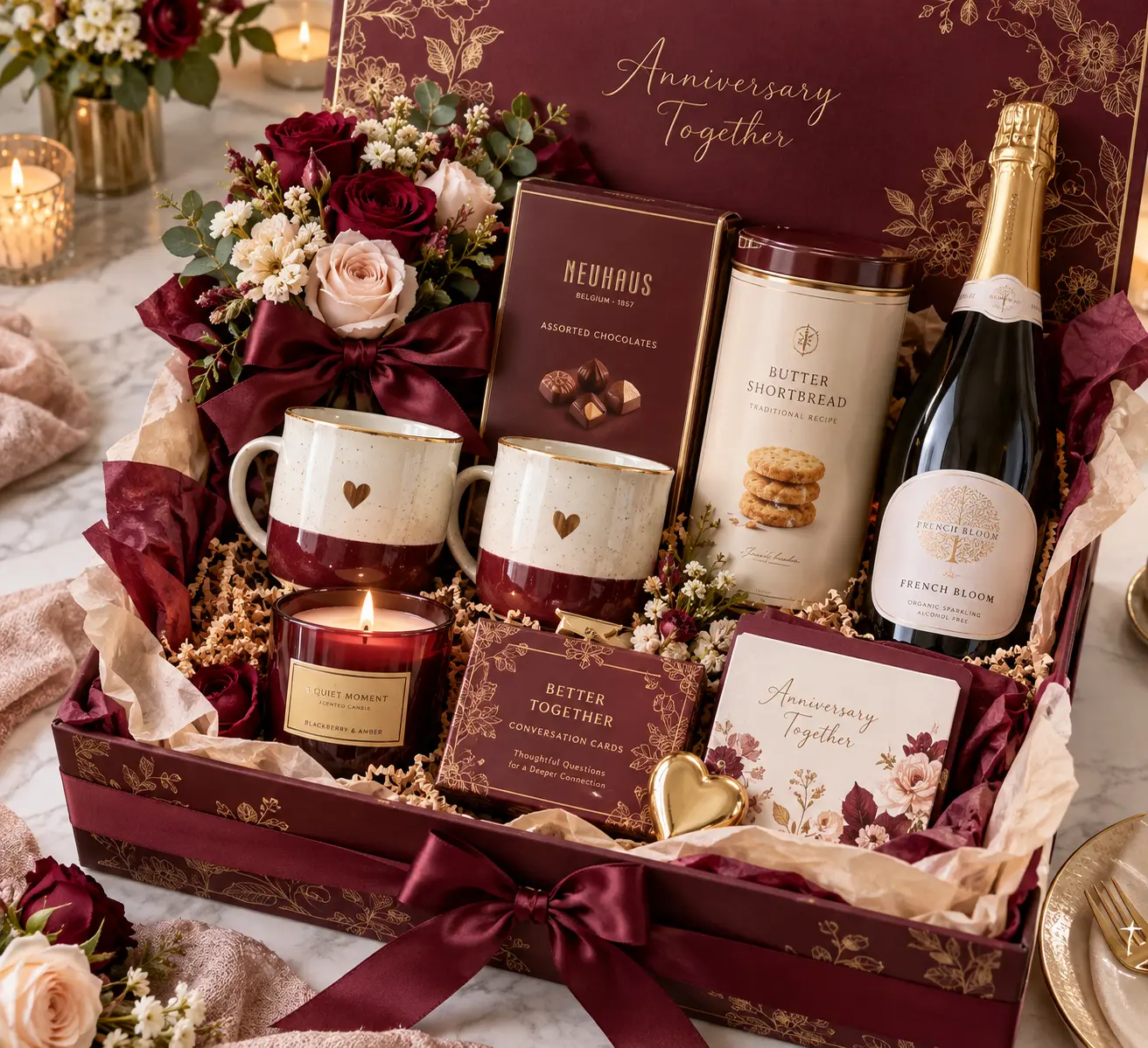 Anniversary Together gift box concept